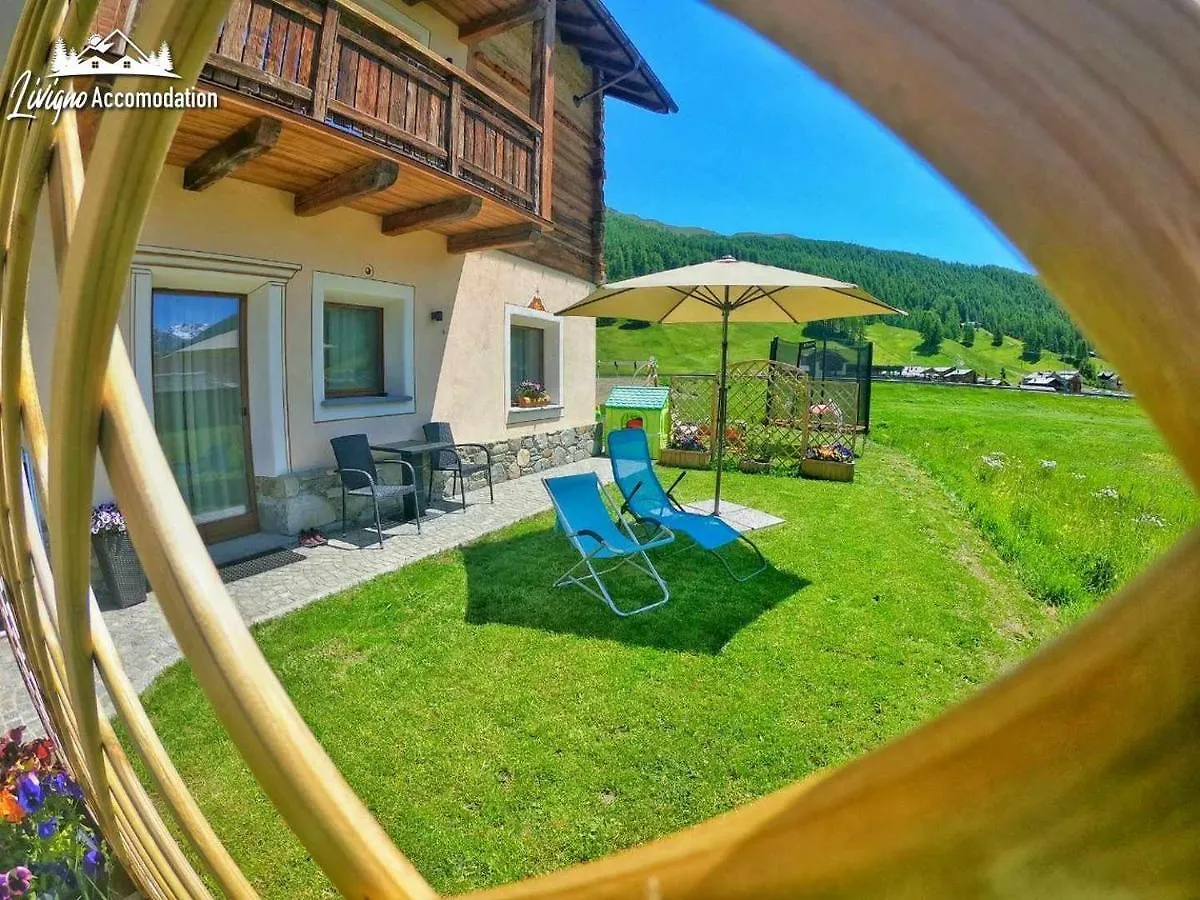 公寓 Al Bait Da Valeriano By Livigno Accomodation